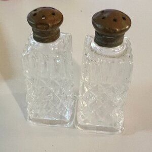 Crystal Diamond Salt & Pepper Shakers